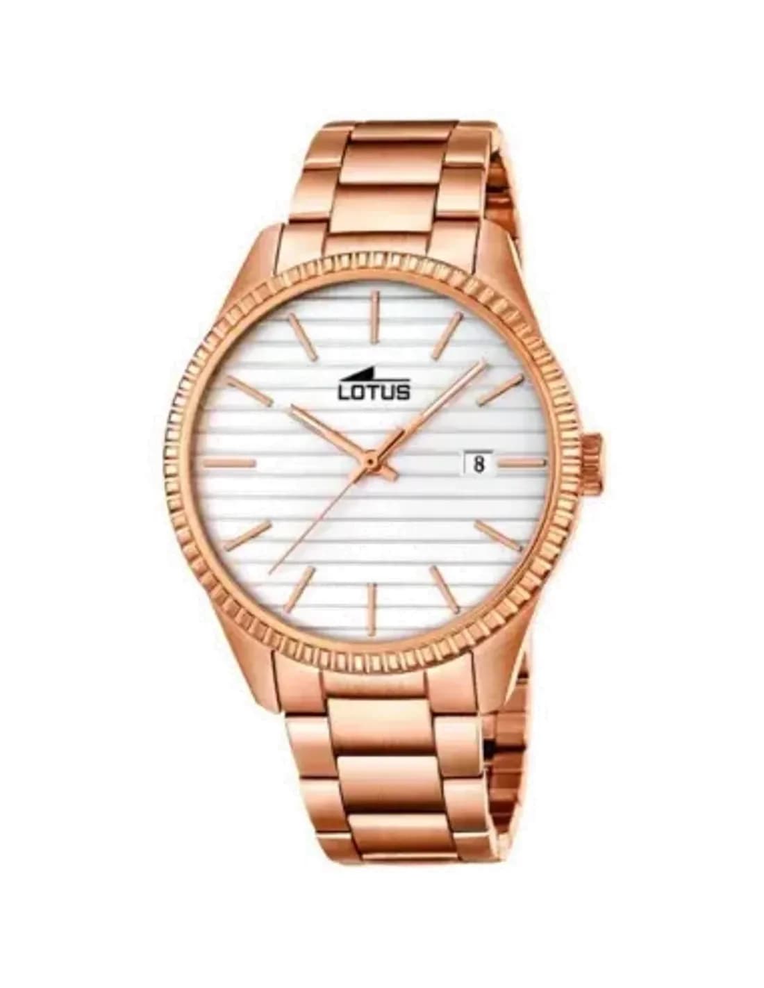 Montre Homme Lotus L18300/1 en acier or rose