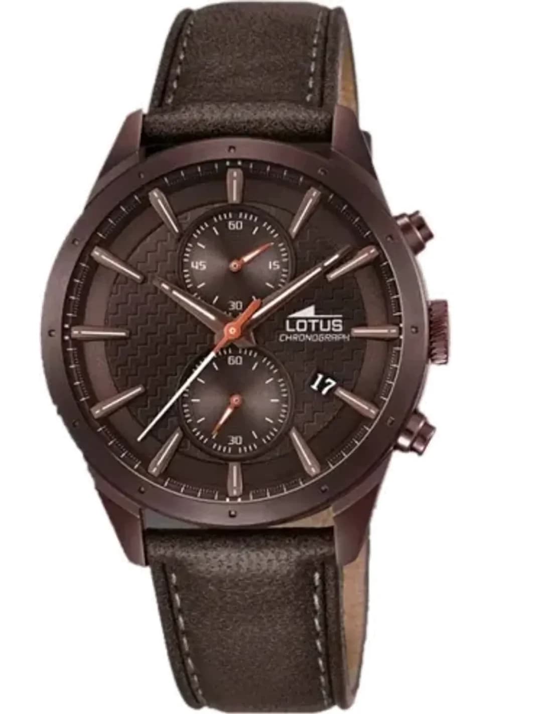Montre Homme Lotus L18316/1 Cadran et Bracelet Marron Cuir