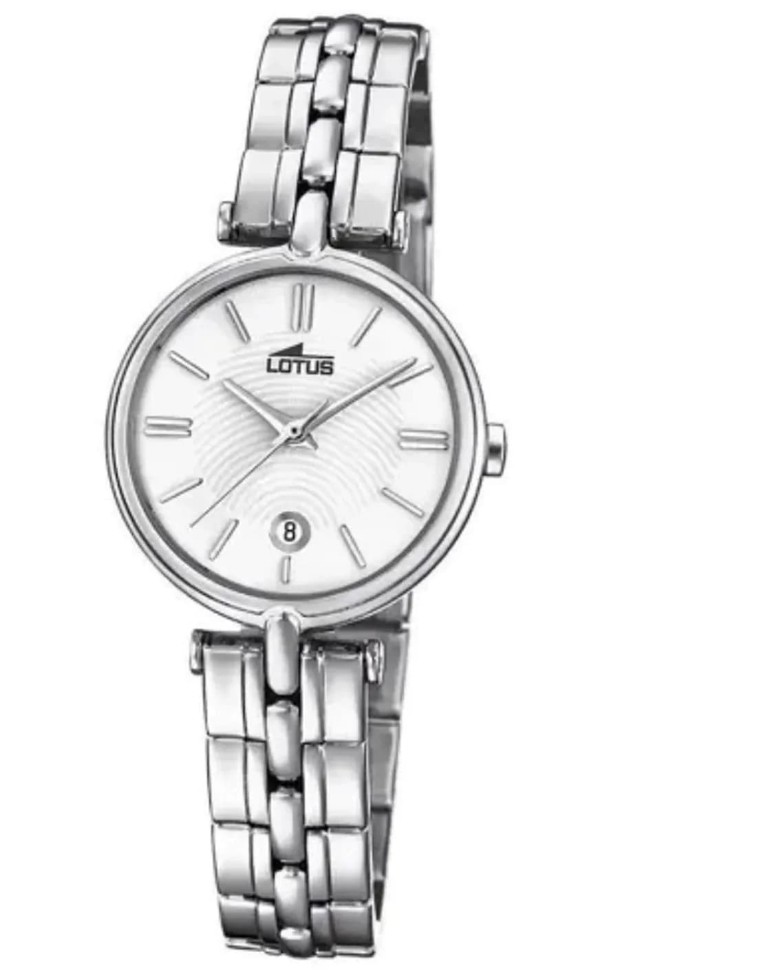 Montre Lotus L18456/1 pour Femme en Acier Argenté