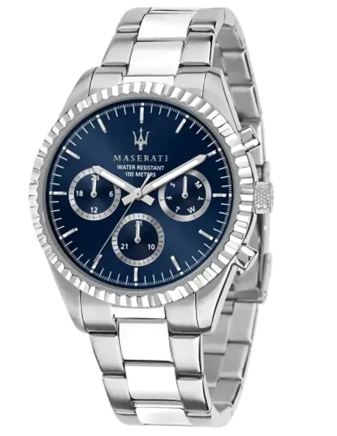 Montre Homme Maserati Competizione - Cadran bleu acier - Réf. R8853100022