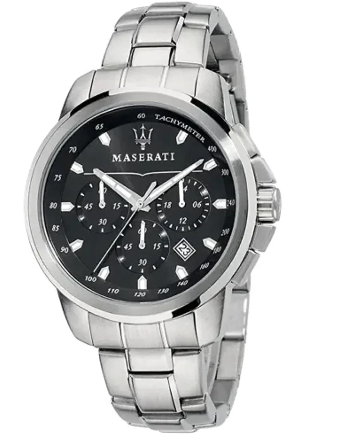 Maserati Successo R8873621001 - Montre Homme Sport Cadran Noir Acier