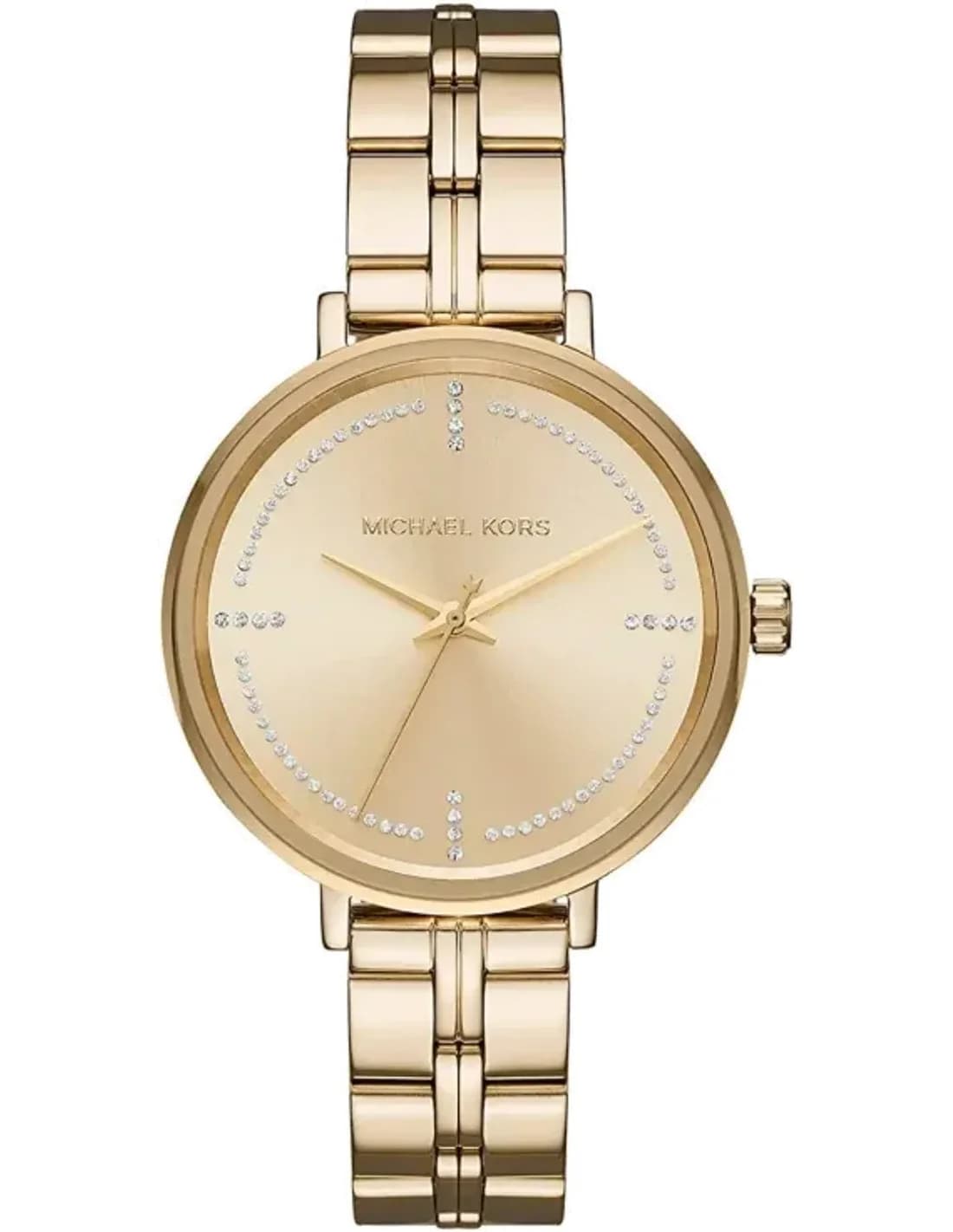 Montre Femme Michael Kors Bridgette MK3792 en acier doré
