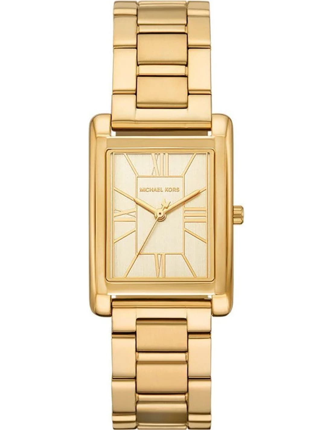 Garde-temps Michael Kors MK4904 pour femme, cadran doré maillons acier