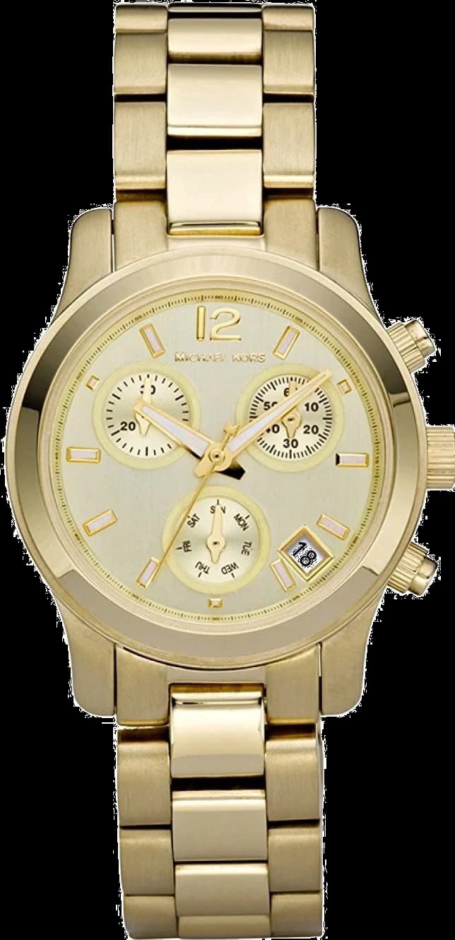 Montre Femme Michael Kors Runway MK5384 en Or et Acier