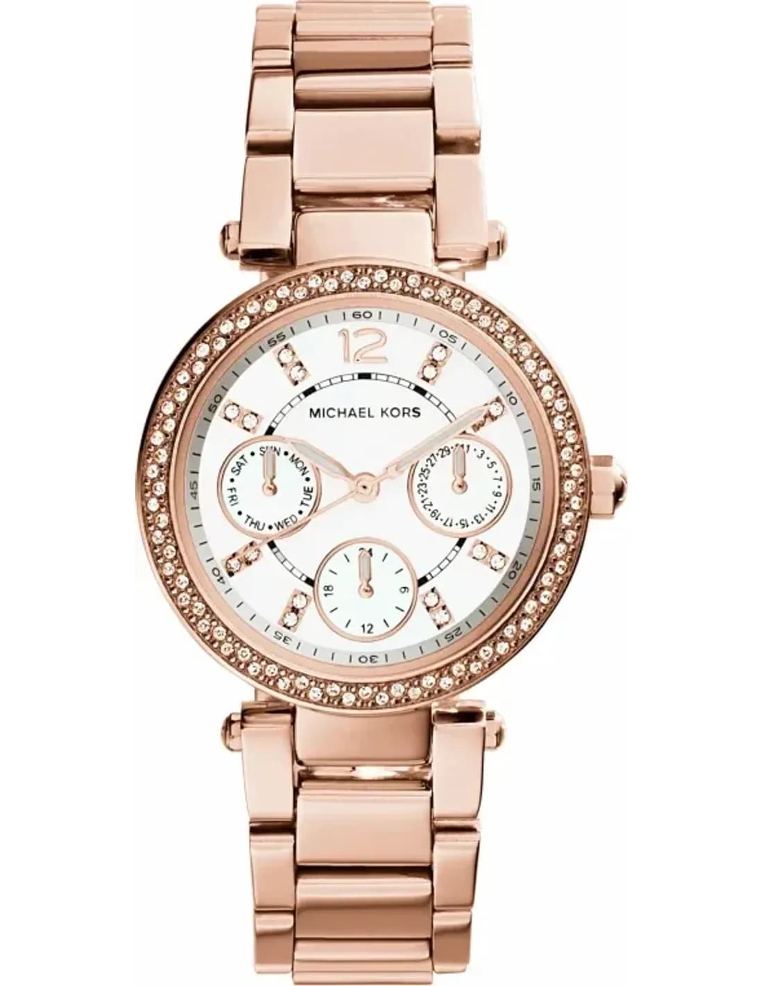 Montre Femme Michael Kors Parker MK5616 en Acier Or Rose
