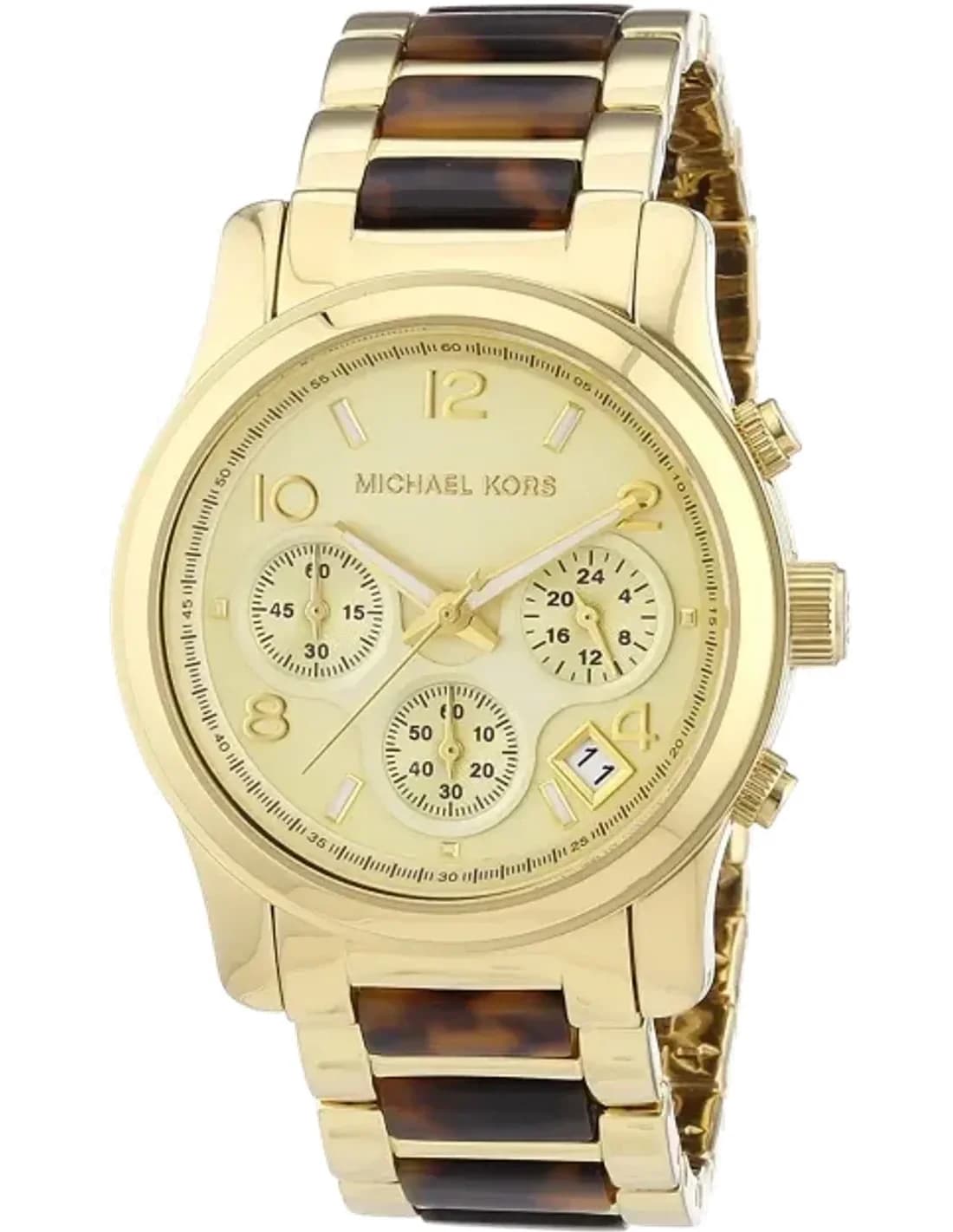 Montre Femme Michael Kors Runway MK5659 en Or et Acier