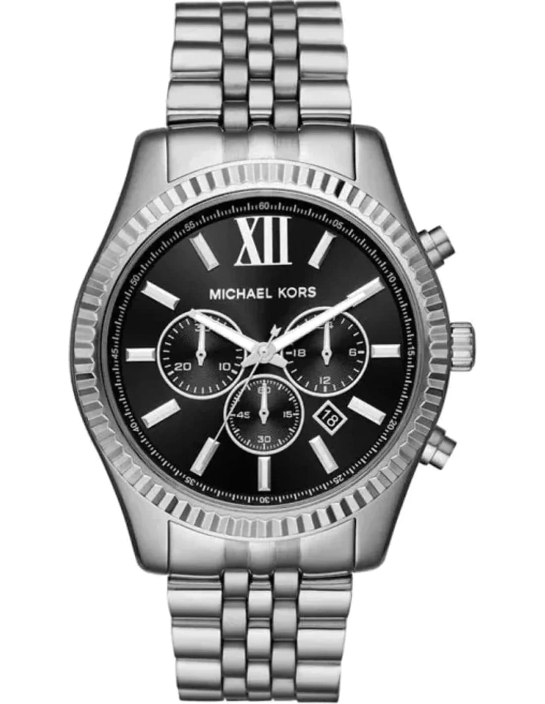 Montre Michael Kors MK5708 Chronographe Unisexe en Acier Doré et Cadran Noir