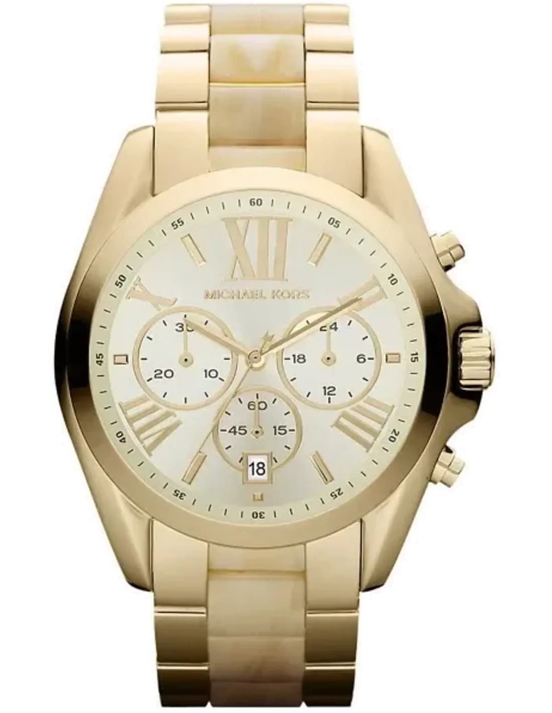 Montre Femme Michael Kors Bradshaw MK5722 Cadran Doré Bracelet Acier Or
