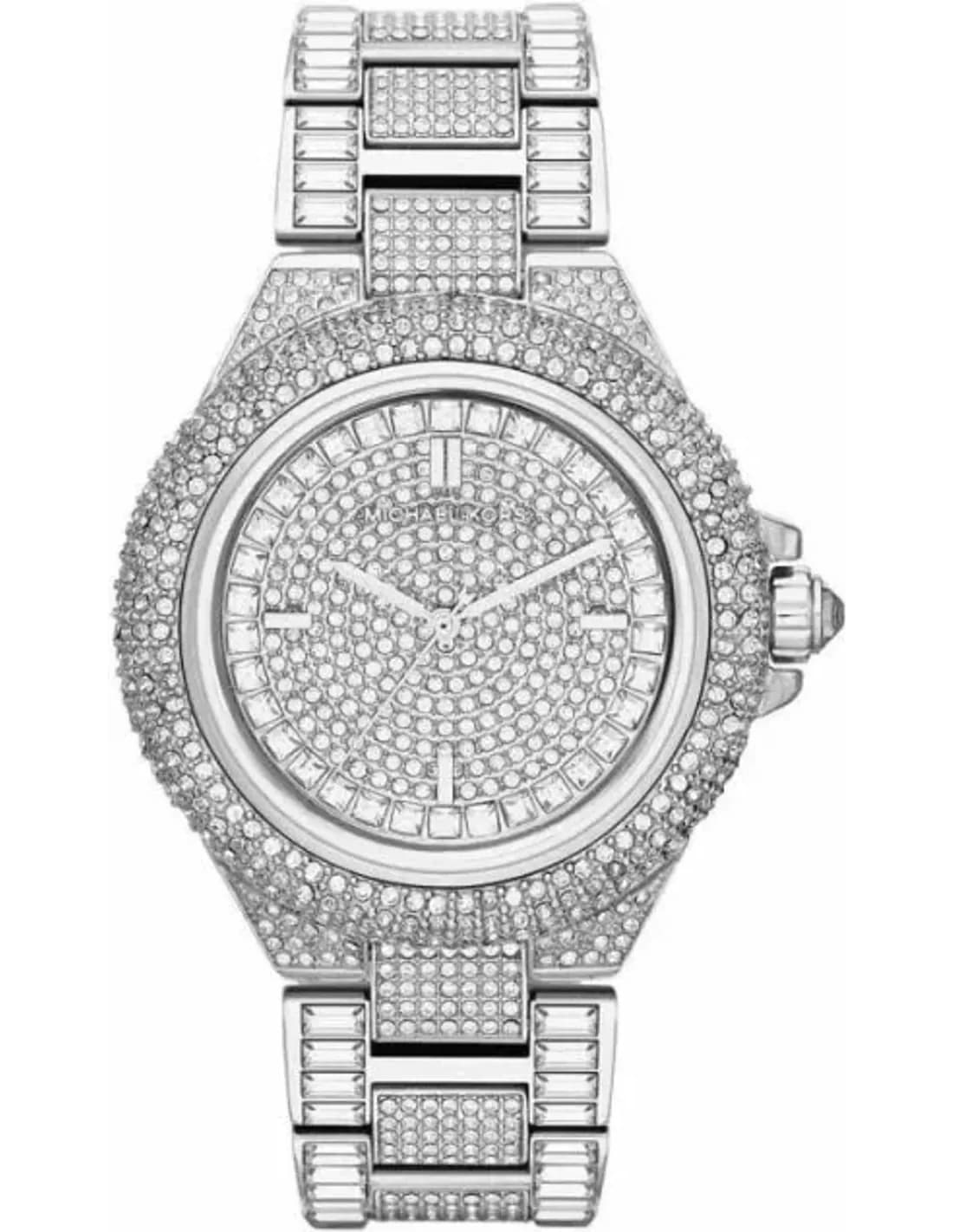 Montre Femme Michael Kors MK5869 Camille Cadran Argenté Pavé de Cristaux