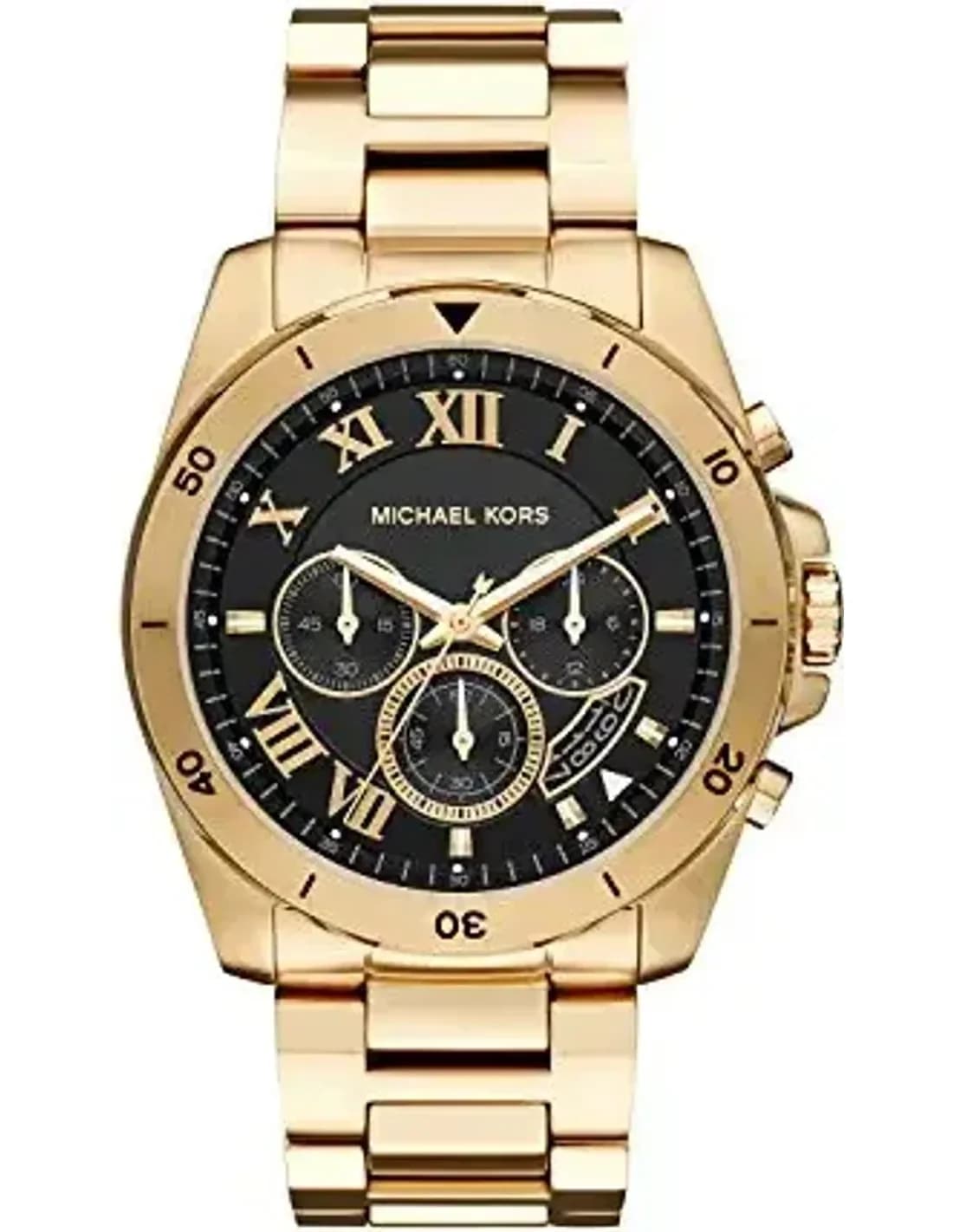 Montre Homme Michael Kors JetMaster MK8400 Cadran Bleu Acier Argenté