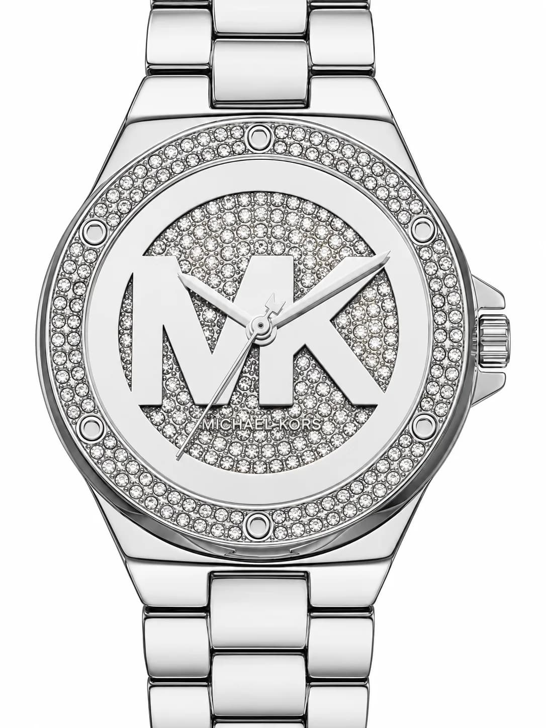 Montre Michael Kors Lennox MKO1222 femme bracelet acier pavée cristaux