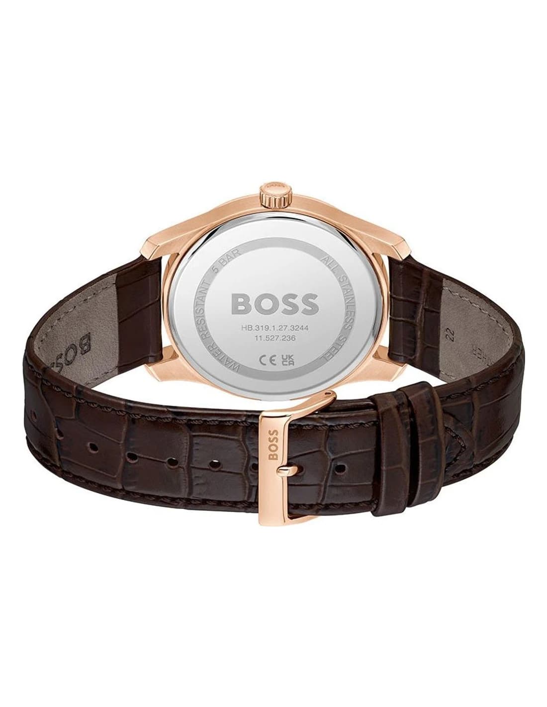 Zoom sur le cadran bleu du Hugo Boss 1514273