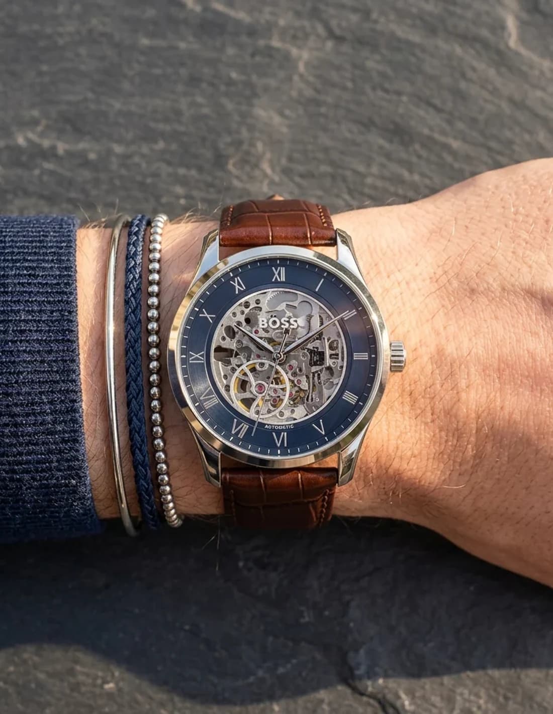 Fond du boîtier du garde-temps Hugo Boss 1514305