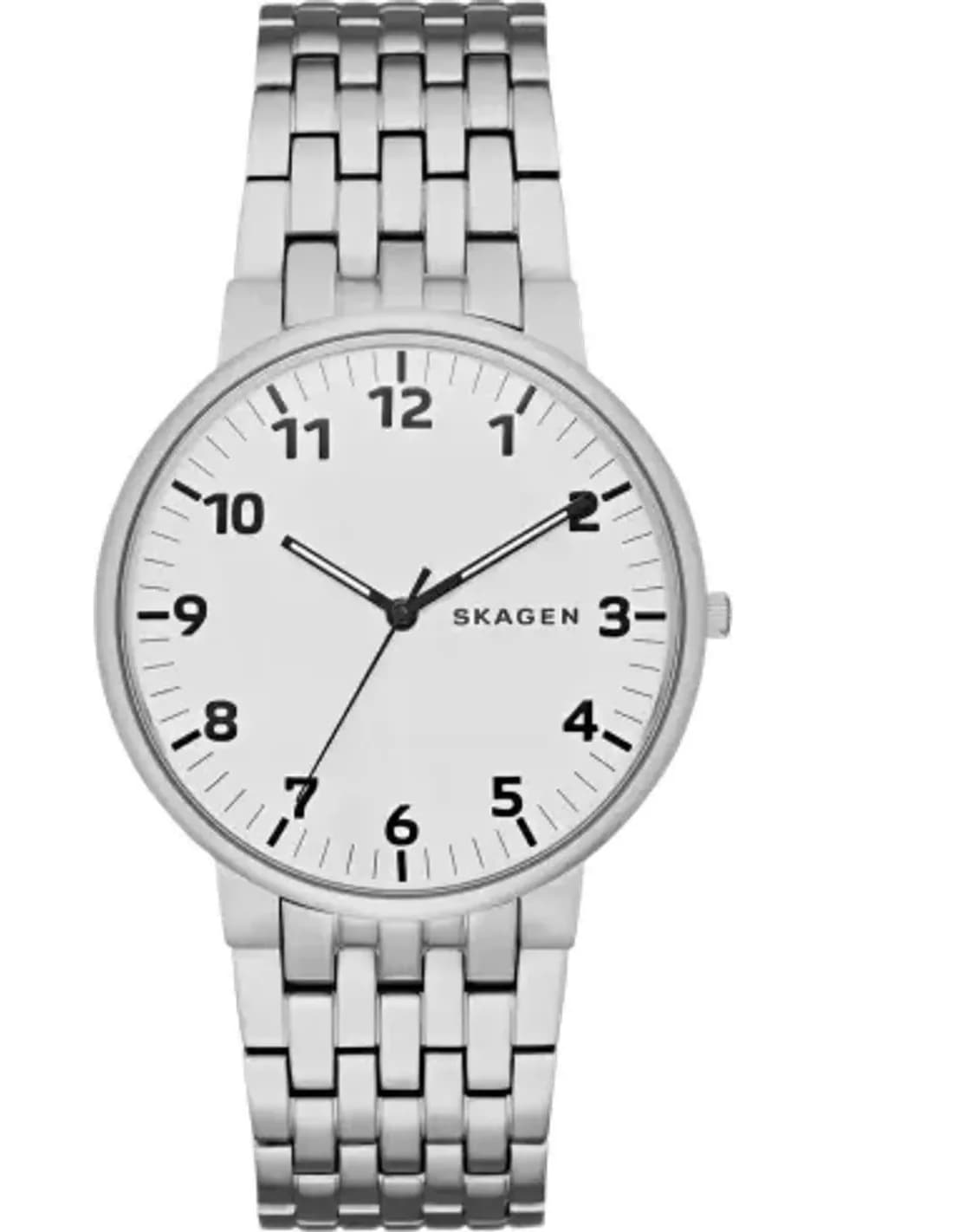 Montre Homme Skagen Ancher SKW6200 en Acier Argenté