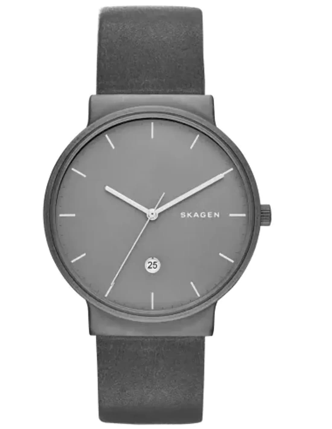 Montre Homme Skagen Ancher SKW6320 en Cuir Gris