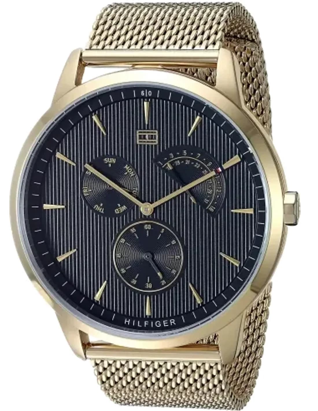 Montre Homme Tommy Hilfiger Brad 1710386 bracelet en maille milanaise