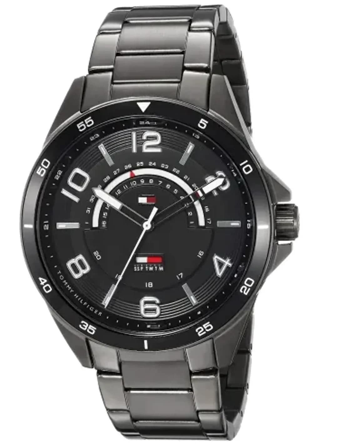 Montre Homme Tommy Hilfiger 1791393 Acier Noir et Gris
