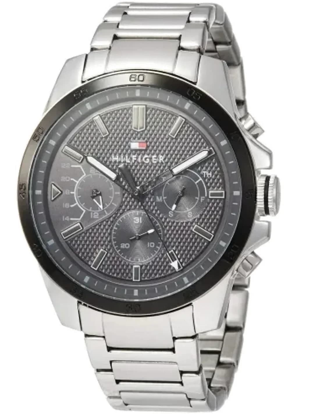 Montre Homme Tommy Hilfiger Decker 1791564 - Cadran Bleu, bracelet en acier et Acier