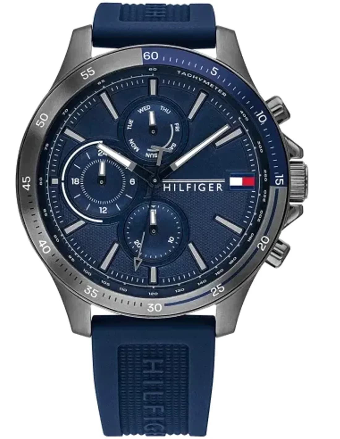 Montre Tommy Hilfiger 1791721 homme bleu bracelet silicone