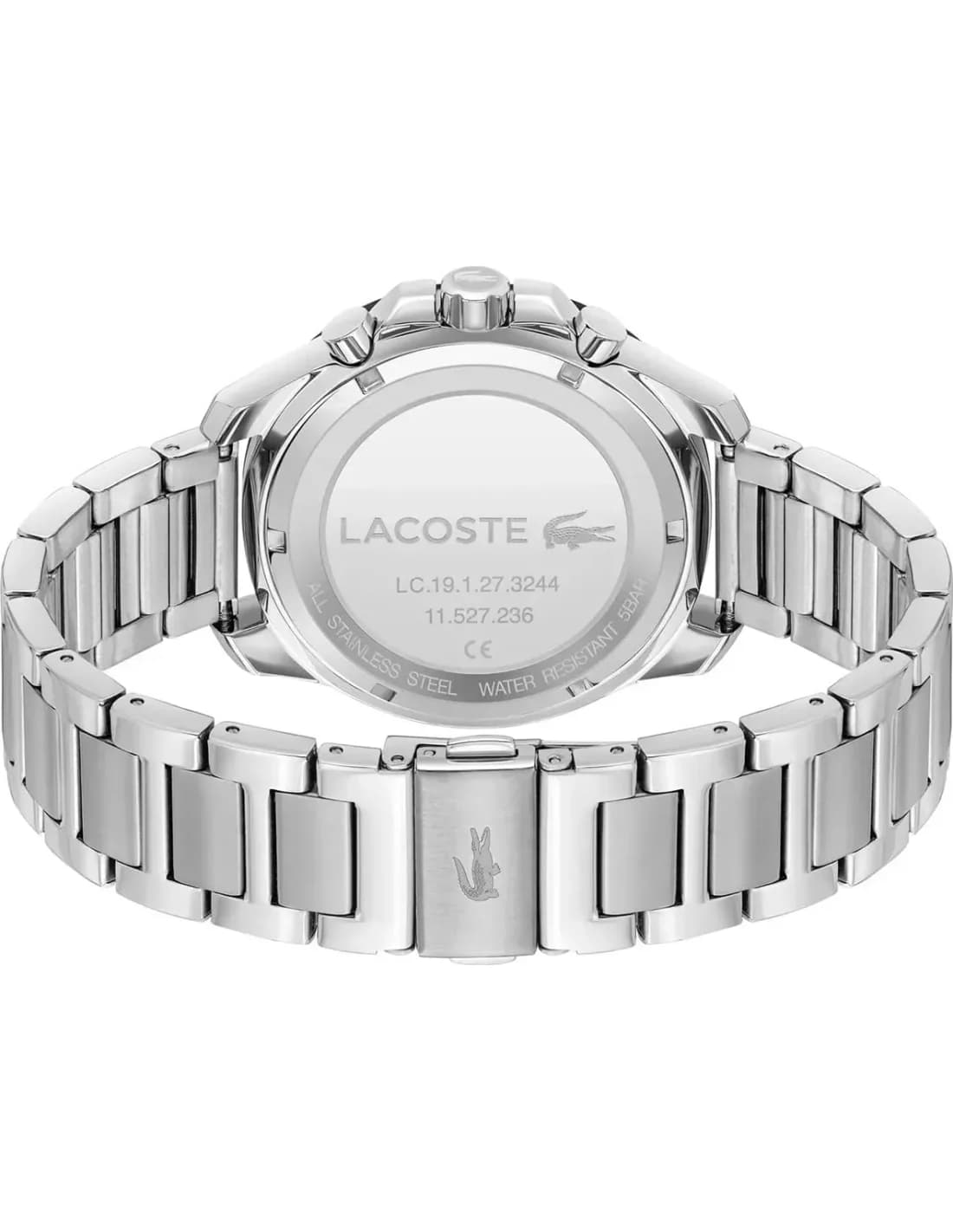 Zoom sur le cadran noir du Lacoste 2011342