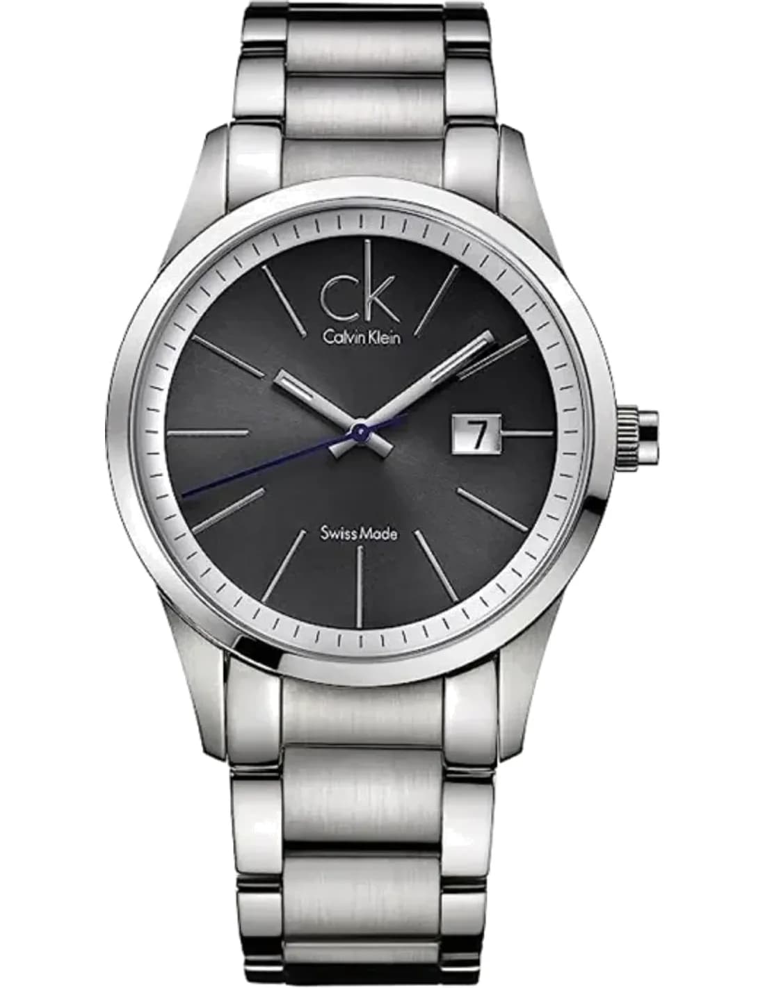Montre Homme Calvin Klein Bold K2246107 cadran noir bracelet en acier