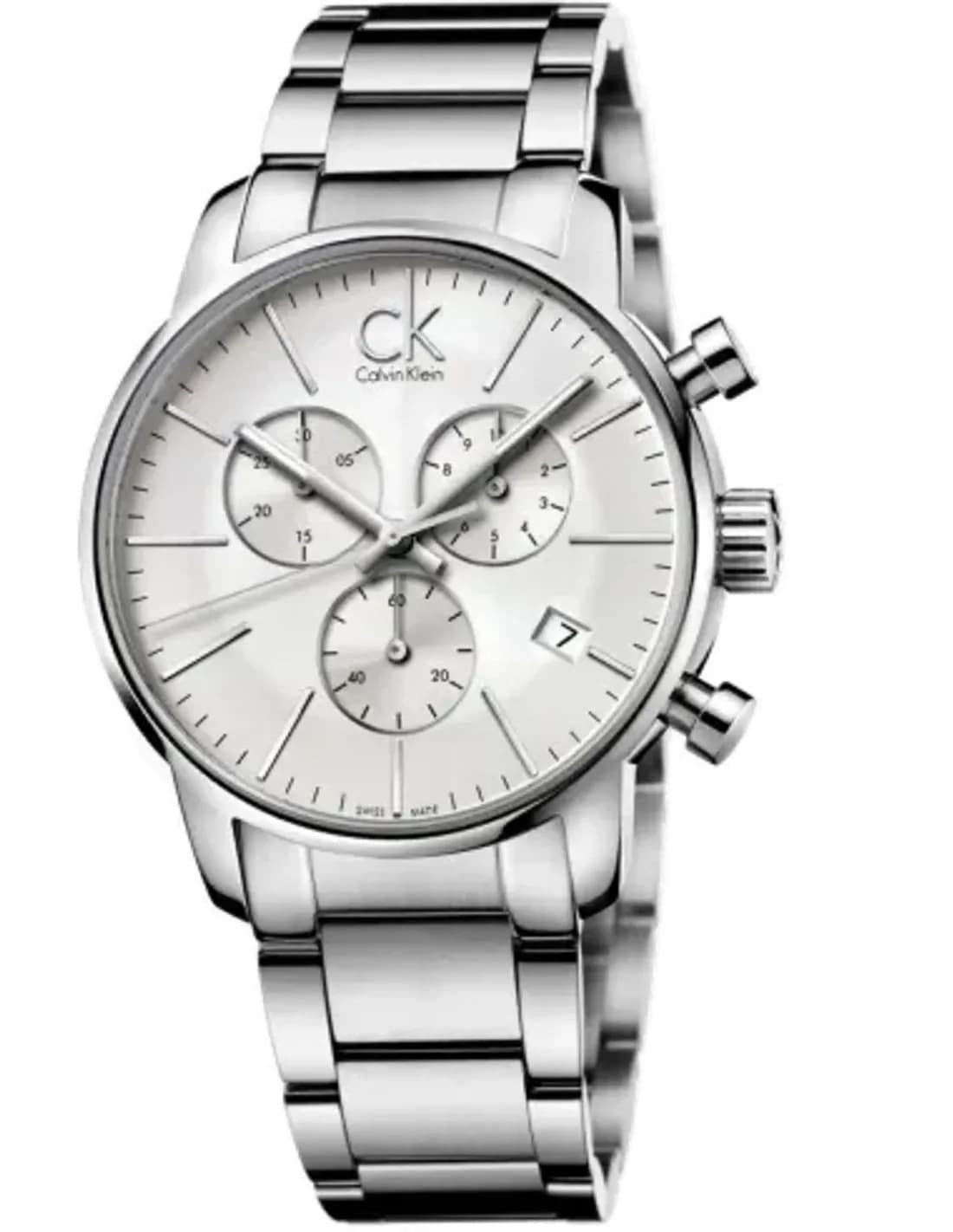 Montre Calvin Klein K2G27146 en Acier Inoxydable avec Chronographe