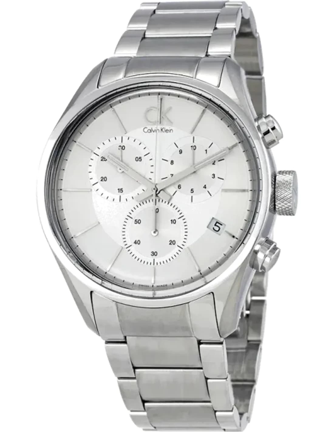 Montre Calvin Klein K2H27126 Chronographe en Acier Inoxydable