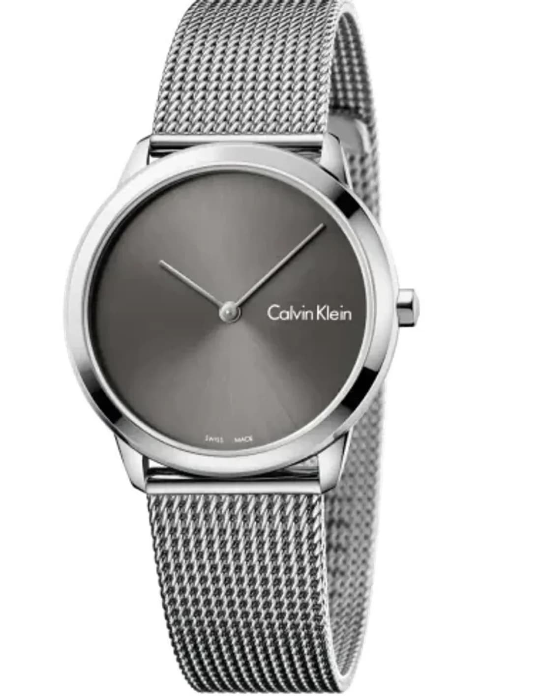 Montre Femme Calvin Klein Minimal K3M221Y3 Acier Maille Milanaise