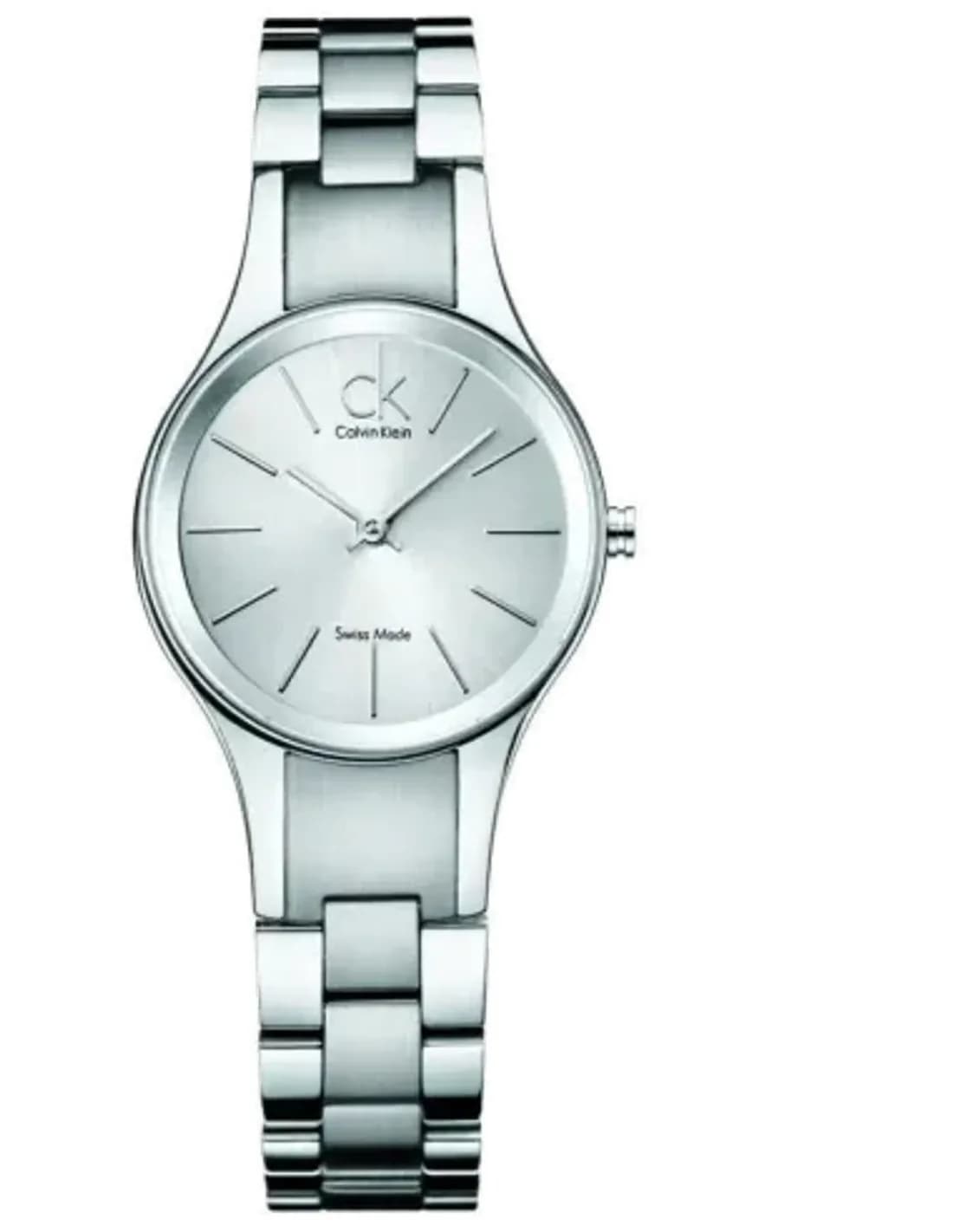 Montre Femme Calvin Klein Simplicity K4323185 Acier Argenté Swiss Made