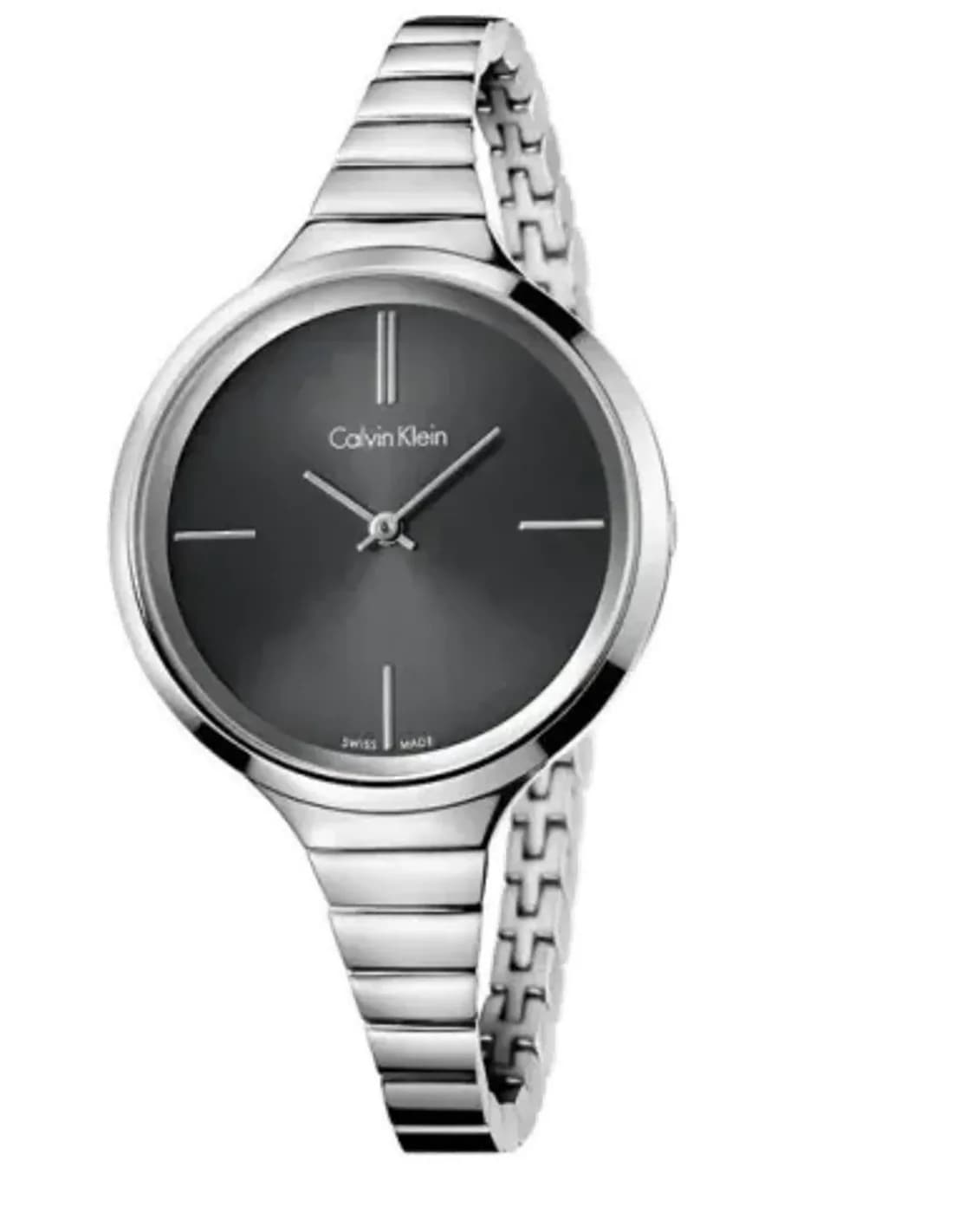 Montre Femme Calvin Klein Lively K4U23121 Acier Argenté Swiss Made