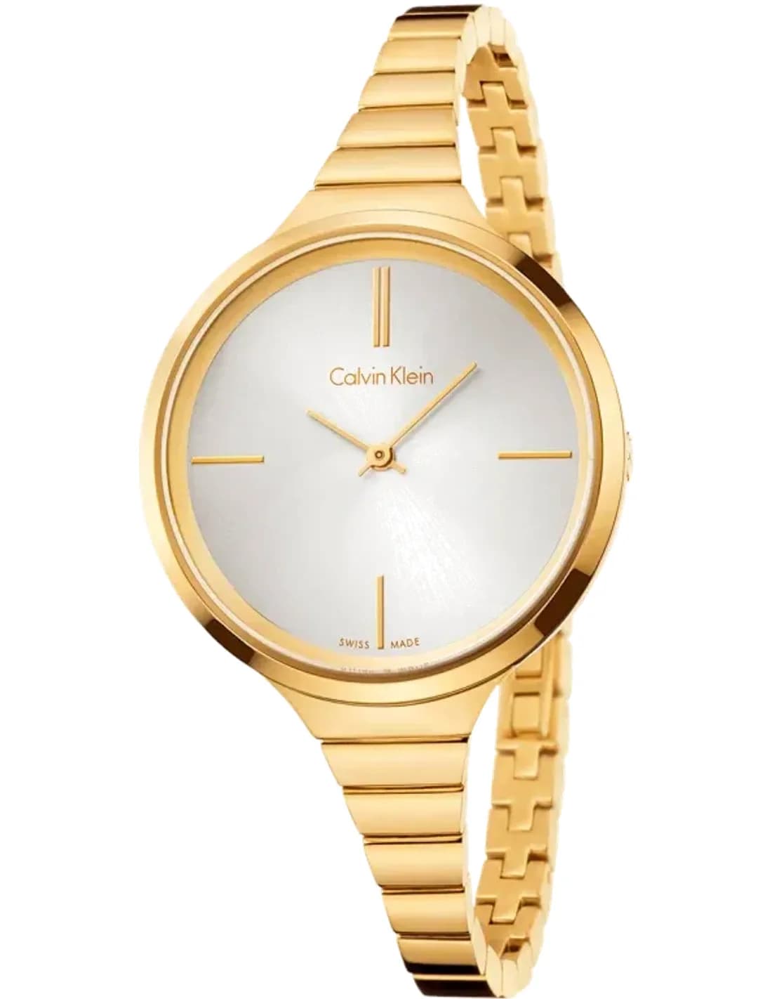 Montre Femme Calvin Klein K4U23526 en acier inoxydable doré