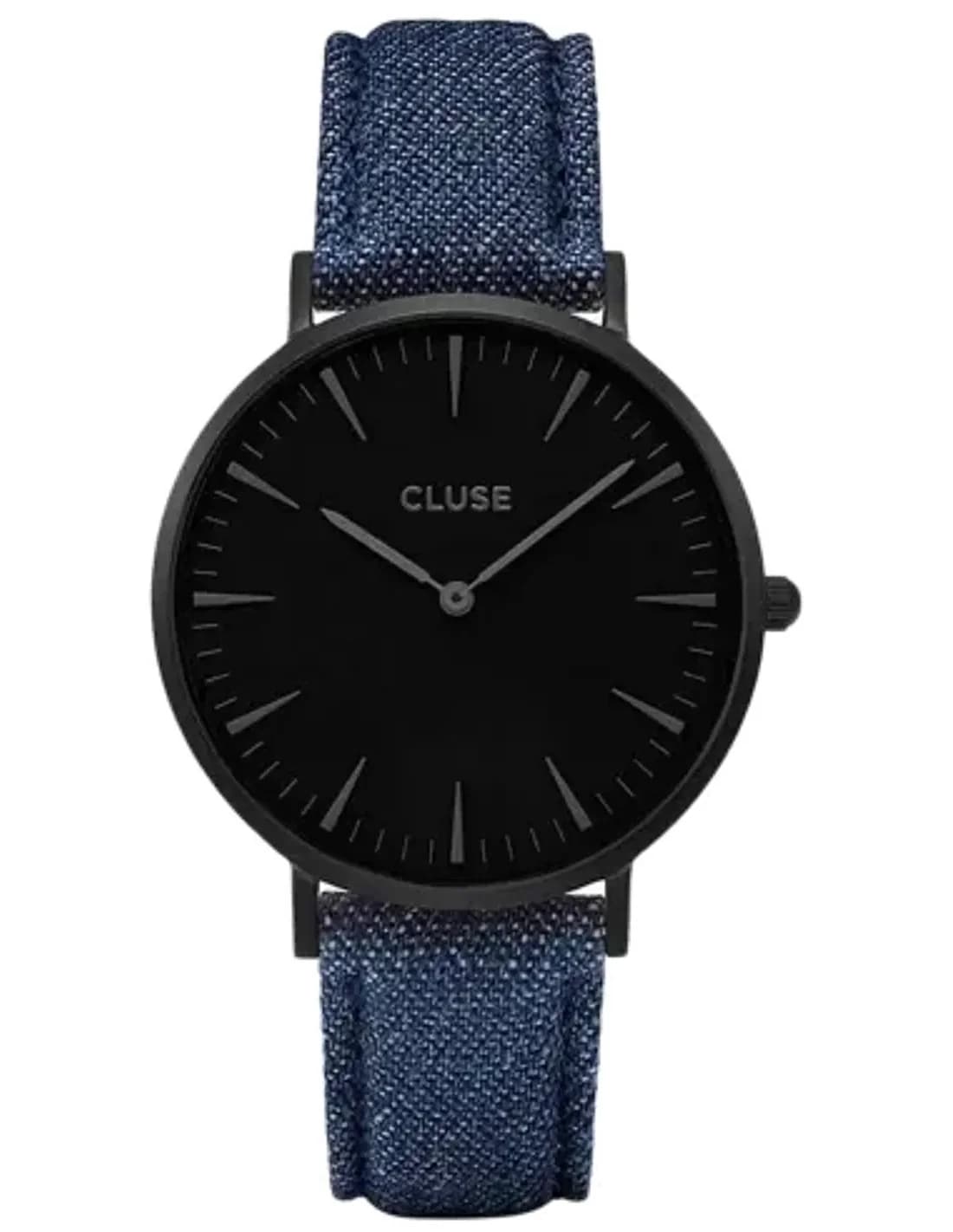 Montre Cluse La Bohème CL18507 Bracelet Jeans Denim Bleu