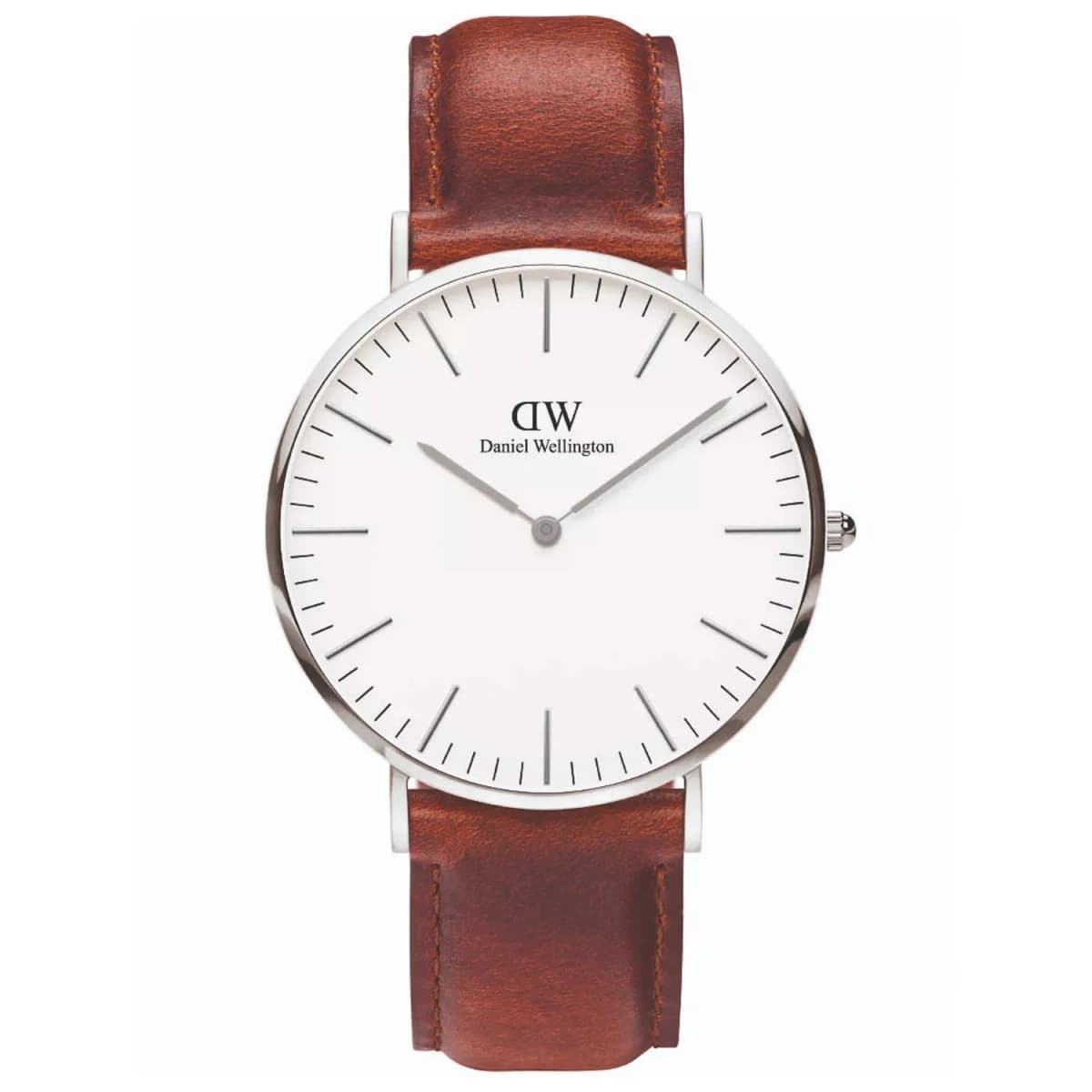 Montre Homme Daniel Wellington DW00100021 Bracelet Cuir Marron St Mawes