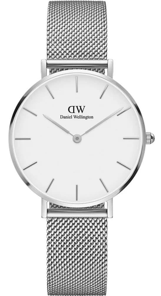 Montre Daniel Wellington Petite Sterling DW00100164 Maille Milanaise Argenté