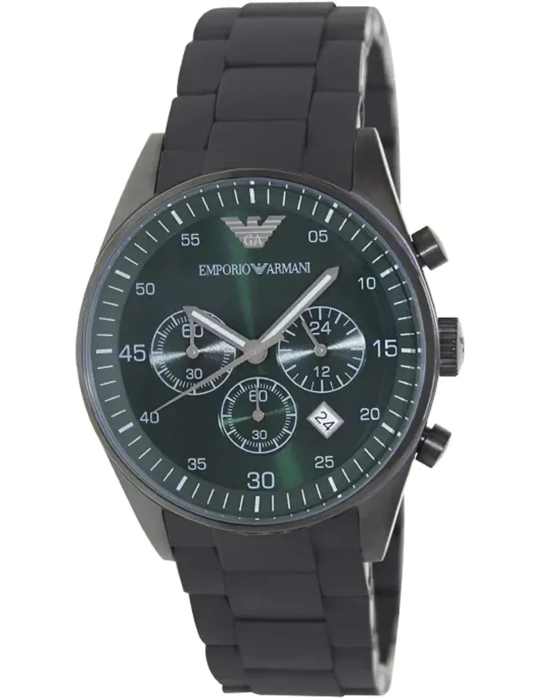 Montre Homme Emporio Armani AR5922 Bracelet Acier Noir Sportivo