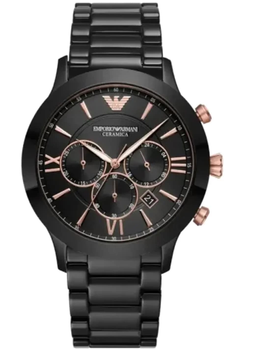 Montre Homme Emporio Armani Ceramica AR70006 Chronomètre en céramique