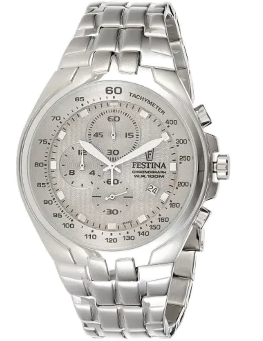 Montre Festina F6843/2 Sport Argentée en Acier Inoxydable