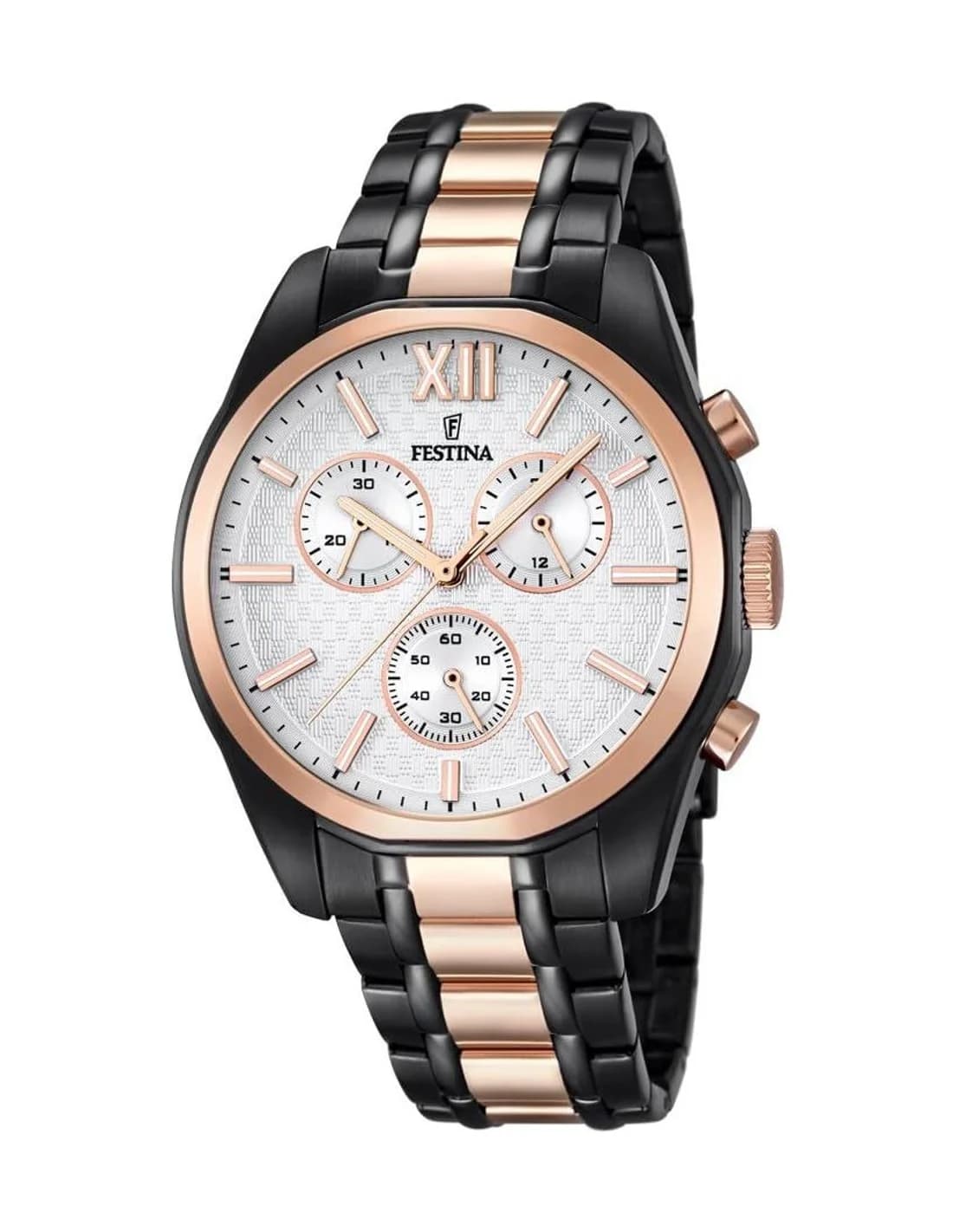 Montre Homme Festina F16856/1 Or Rose