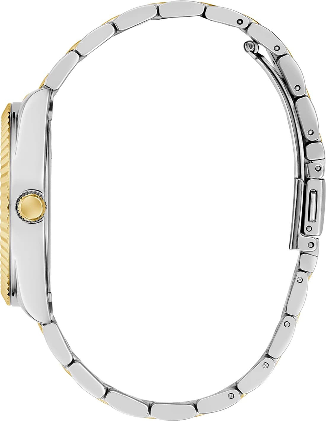 Montre Femme Guess Luna GW0308L6 cadran argenté bracelet acier vue 3
