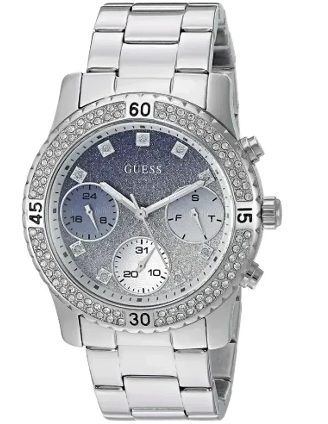 Montre Guess W0774L6 en Acier avec Cadran Poudre de Cristaux