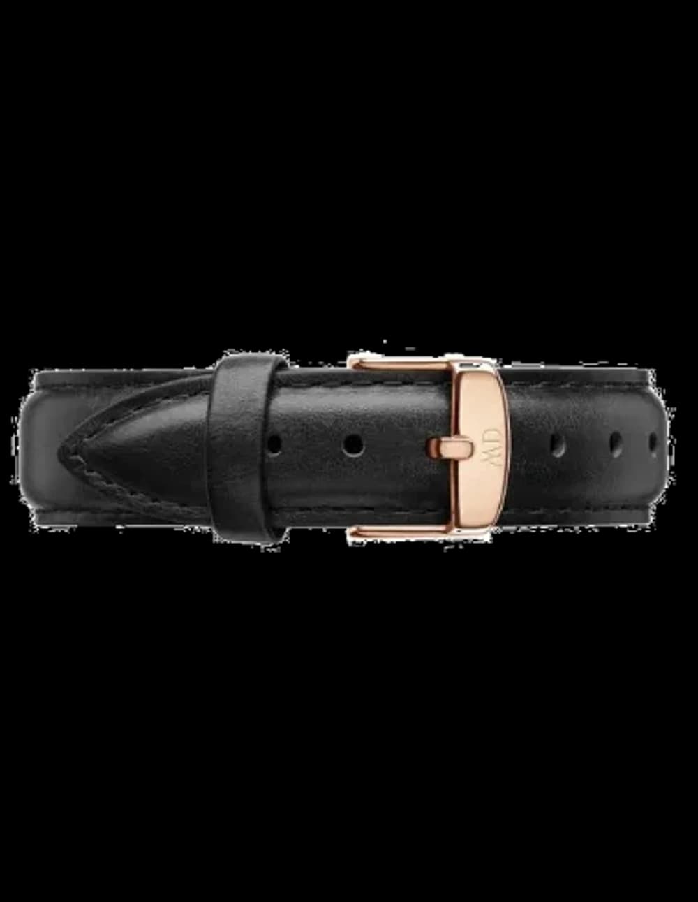 Garde-temps Daniel Wellington DW00200036, cuir noir classique
