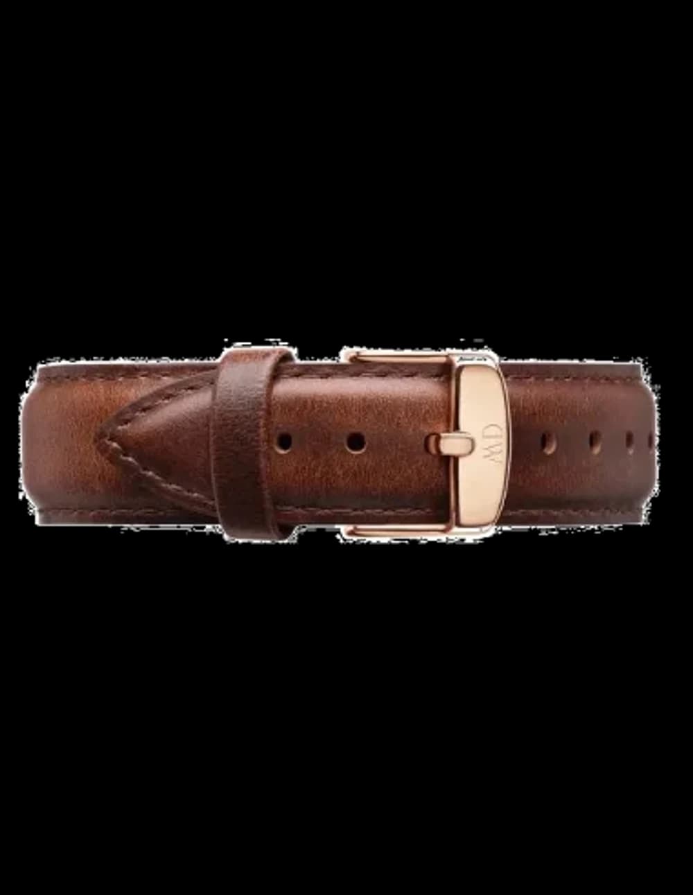 Garde-temps Daniel Wellington DW00200006, cuir noir classique