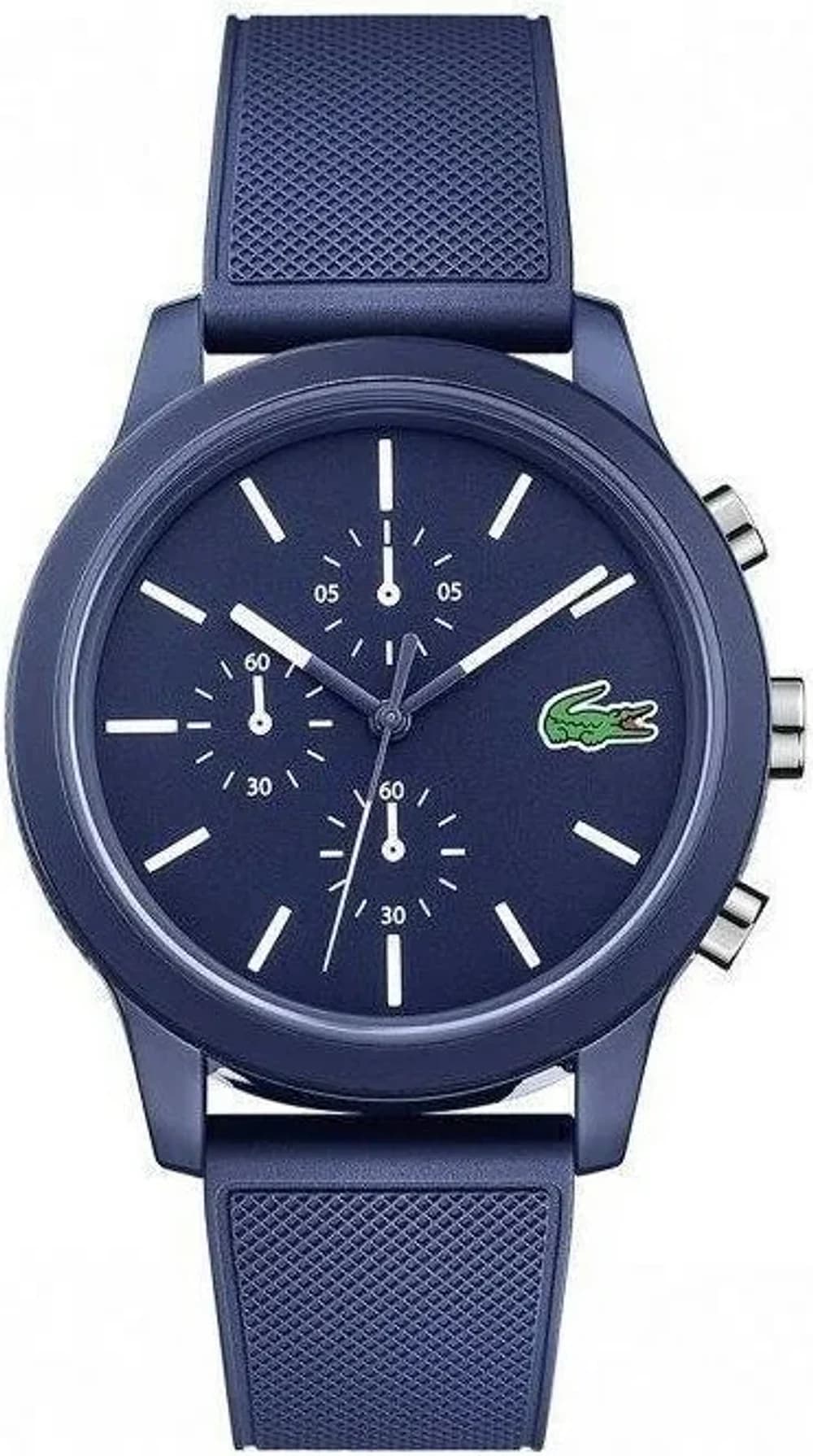 Montre Lacoste 2010970 12.12 en Résine et Silicone Bleu avec Cadran Multifonctions
