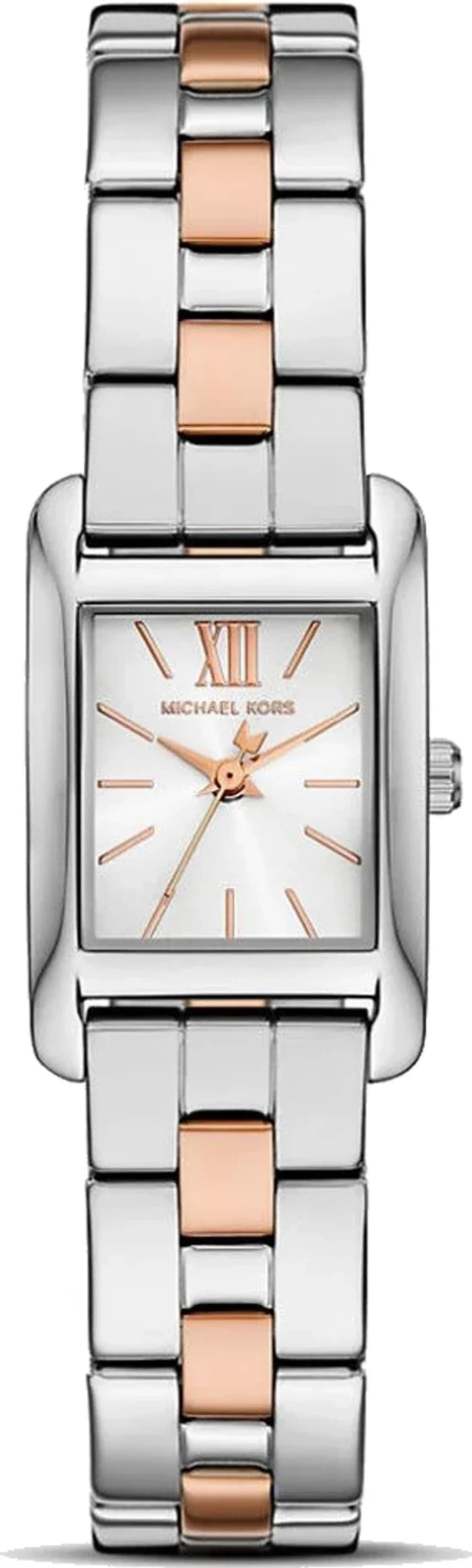 Montre Femme Michael Kors Petite Monroe MKO9015 argentée bracelet maillons acier