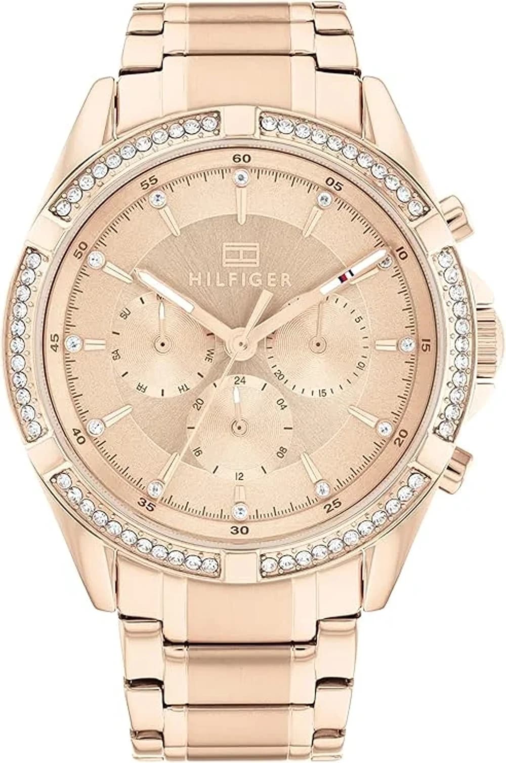 Montre Femme Tommy Hilfiger Kenzie 1782558 cadran or rose bracelet acier