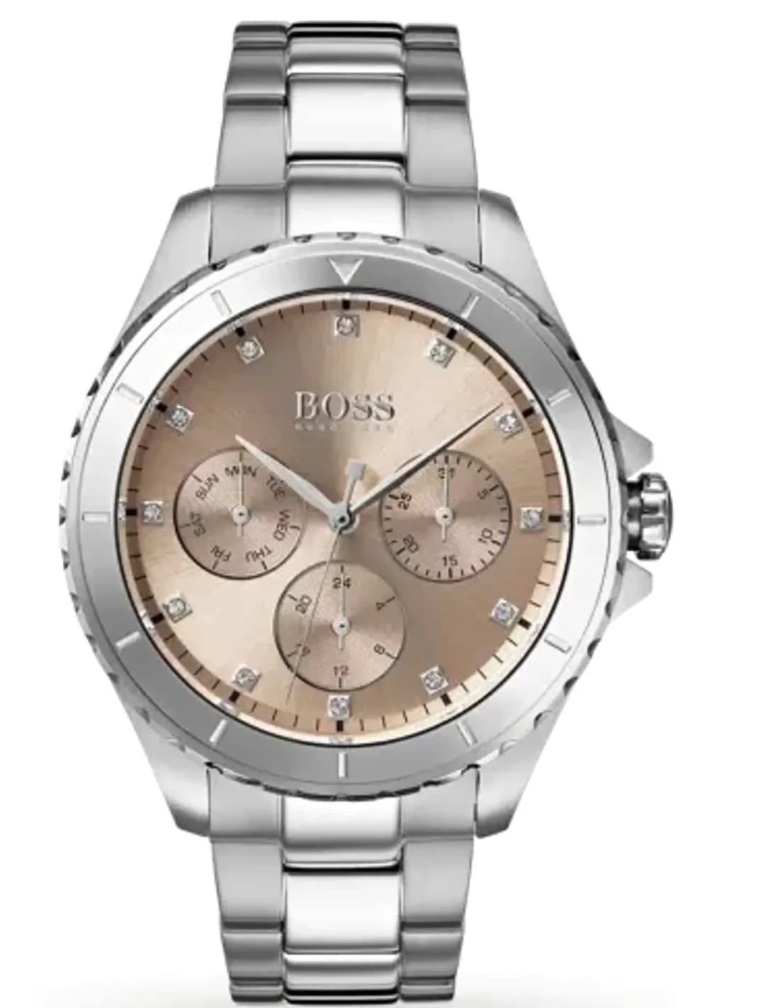 Montre Hugo Boss 1502444 Premiere Tout Acier Argenté