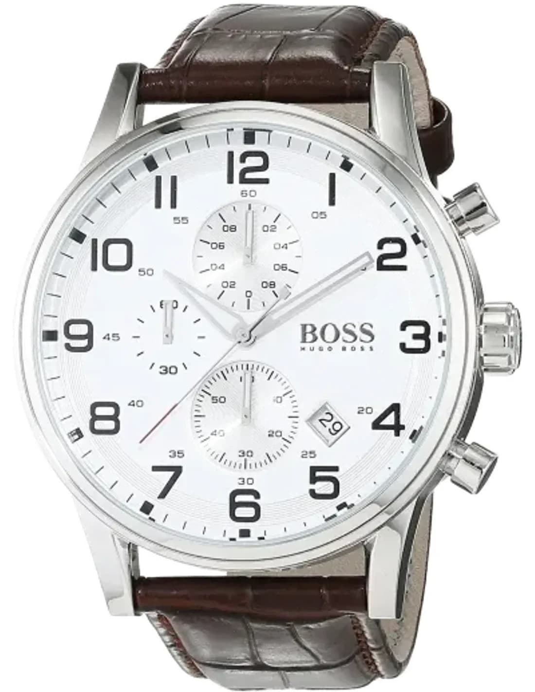 Montre Hugo Boss 1512447 avec Bracelet en Cuir Marron