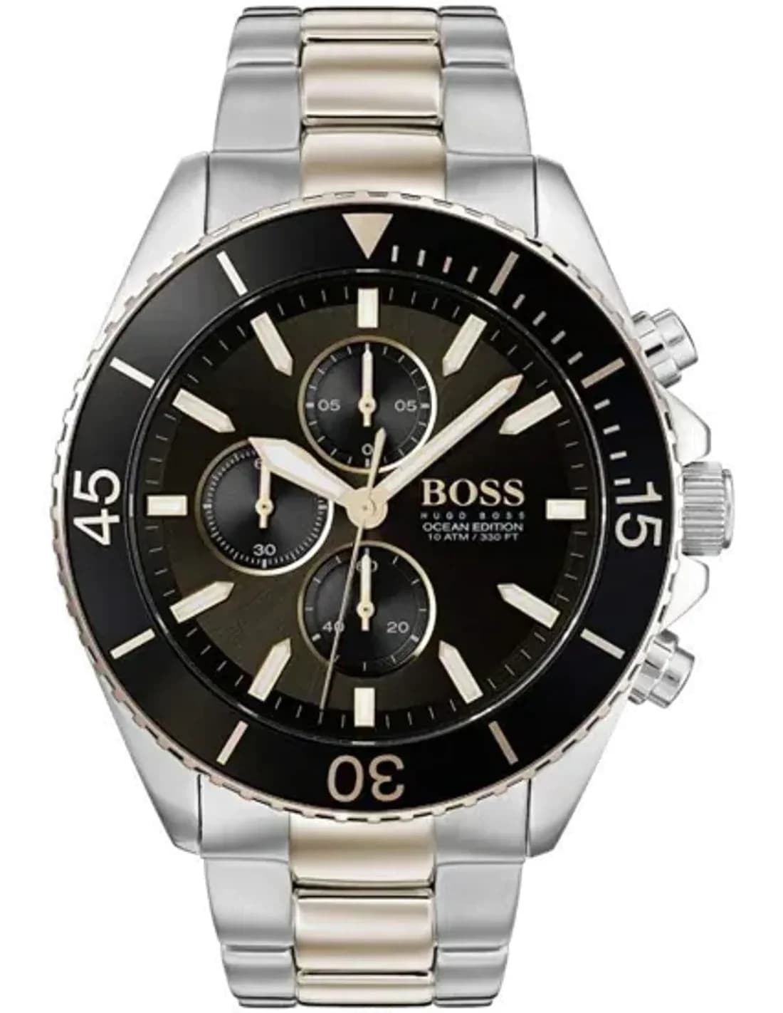 Montre Hugo Boss 1513705 Ocean en acier inoxydable bicolore