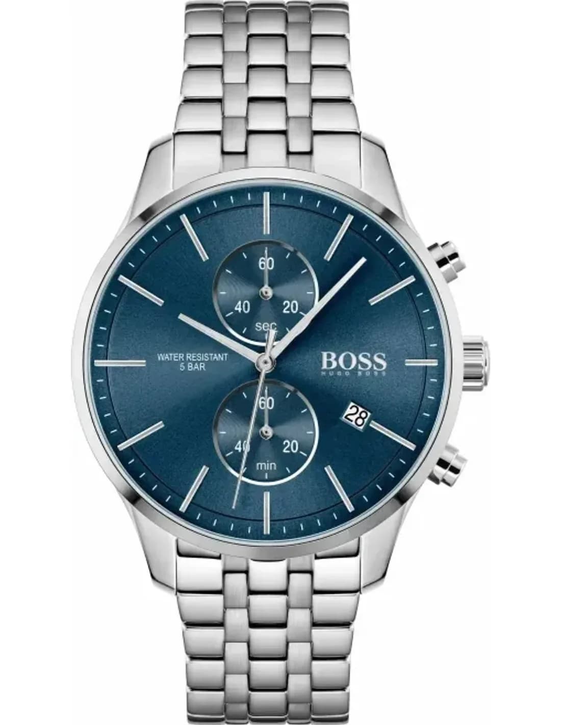 Montre Homme Hugo Boss Associate 1513839 chronographe cadran bleu