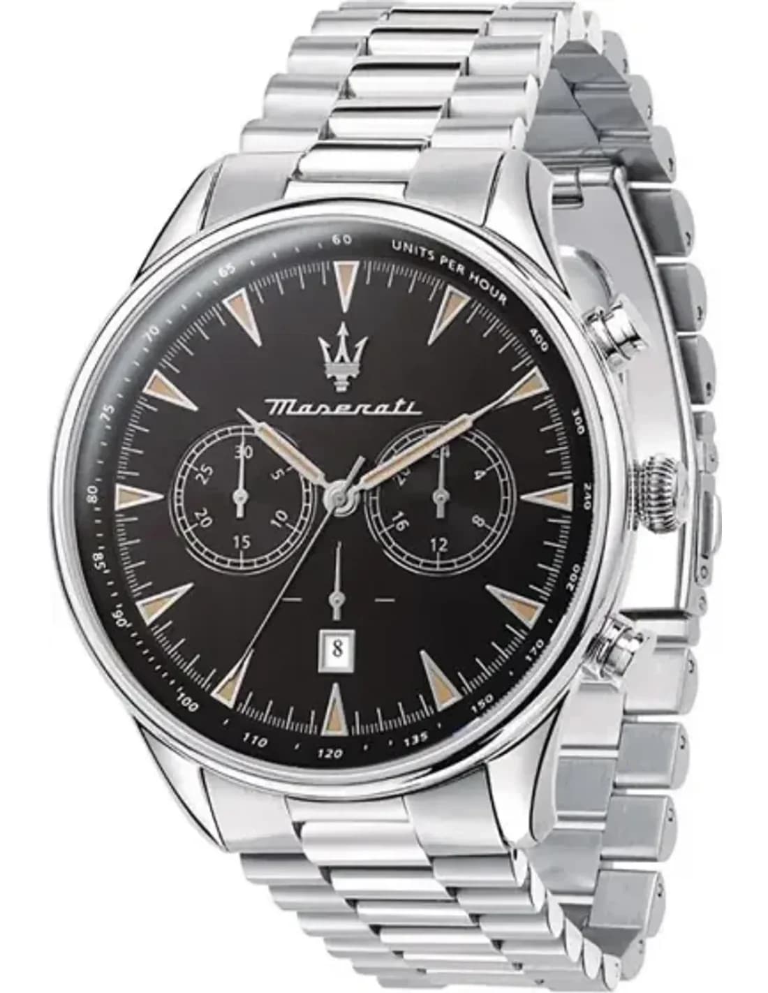Montre Homme Maserati Tradizione R8873646004 Chronographe Bracelet acier gris
